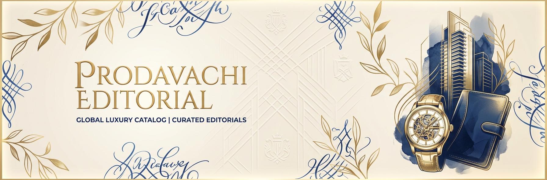 Prodavachi Luxury Estates & High Living Editorial Header