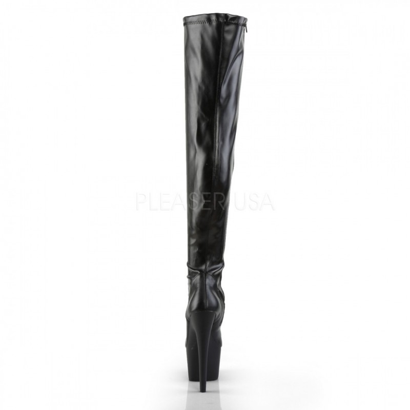 Pleaser ADORE-3000 чизми на платформа ADO3000/B/PU-E-bg