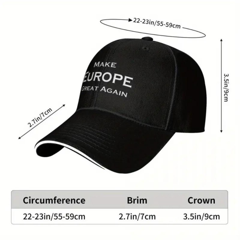 Бейзболна шапка Make Europe Great Again-DU1456370-bg