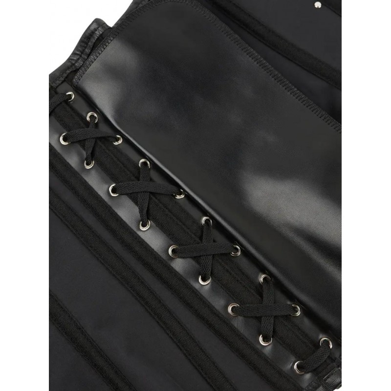 Стиймпънк PU корсет с верижка NW35895-bg