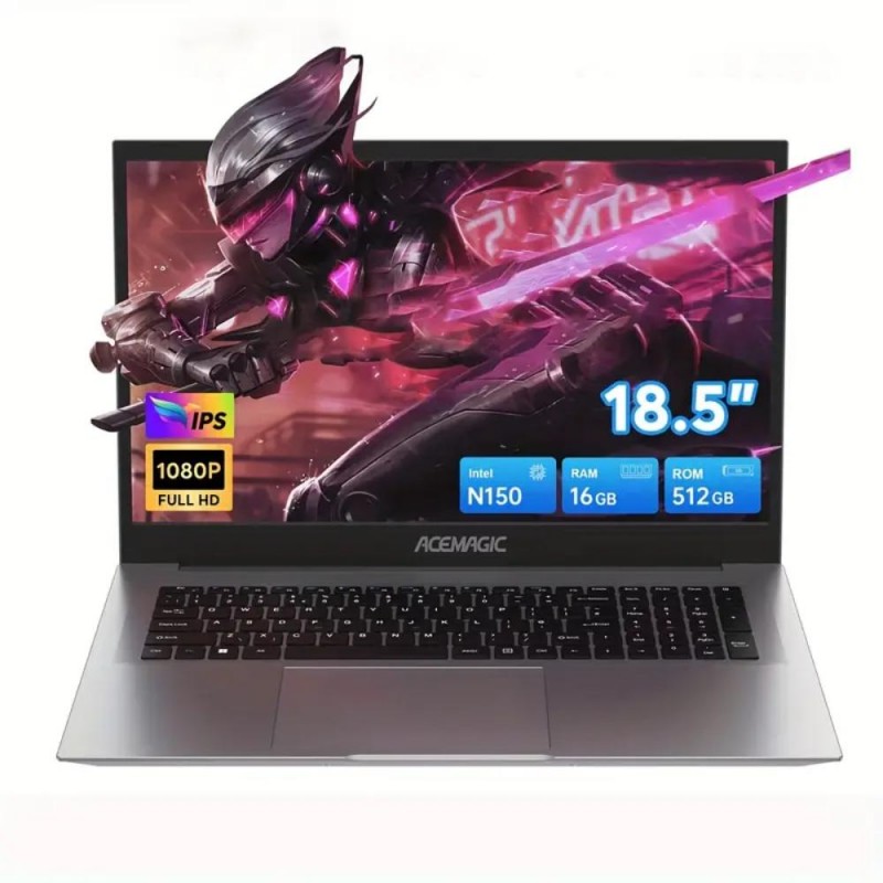 Acemagic Лаптоп 18.5 FHD 16GB DDR4 RAM 512GB SSD BY3060447-bg