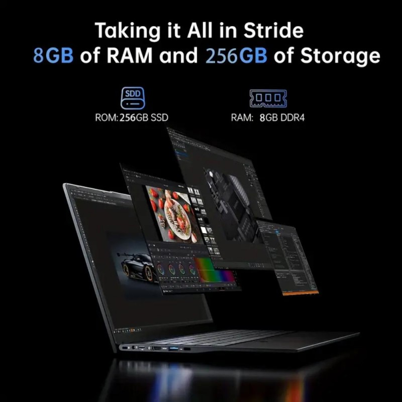 Acemagic LX15 Лаптоп 15.6 FHD 8GB DDR4 256GB SSD NF2868163-bg