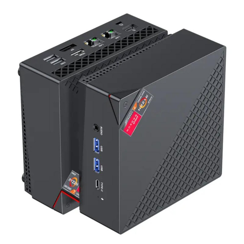 Acemagic Mini PC AMD Ryzen 7 5825U 16GB DDR4 512GB M.2 SSD PT6482681-bg