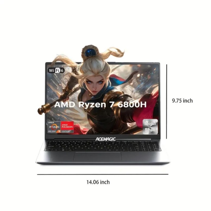 Acemagic Геймърски лаптоп 18.5 FHD 16GB DDR4 RAM 512GB SSD RF2184173-bg