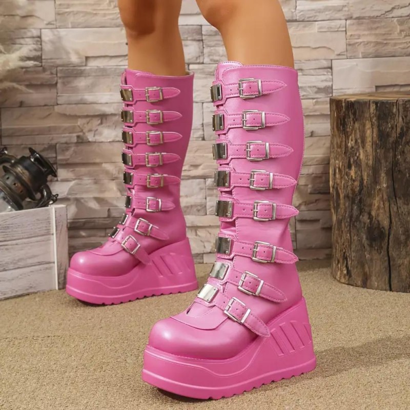 AR Y2K Gothic Punk Ботуши RW429786-bg