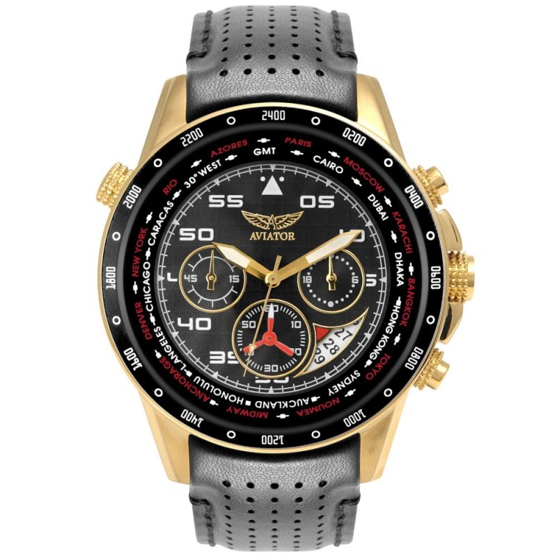 Aviator мъжки часовник Chronograph AV...