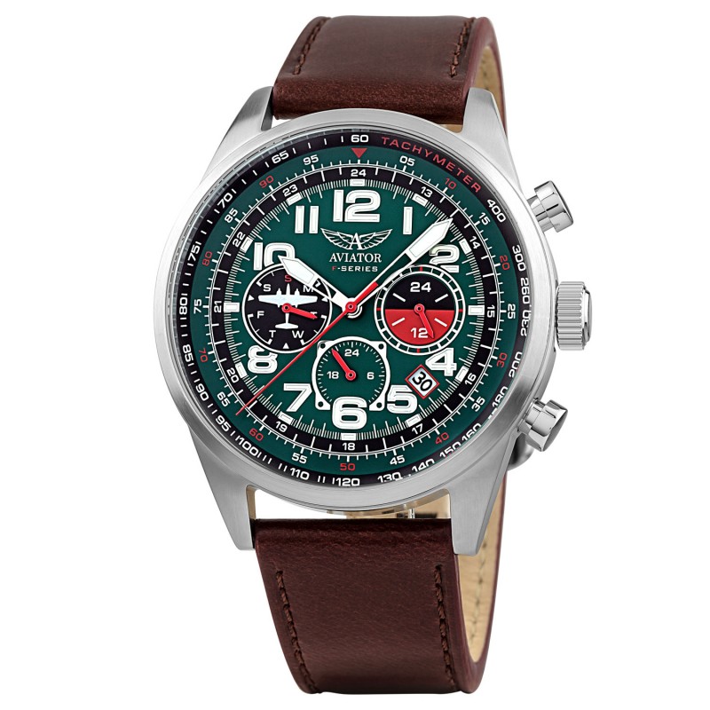 Aviator мъжки часовник Tachymeter GA8...