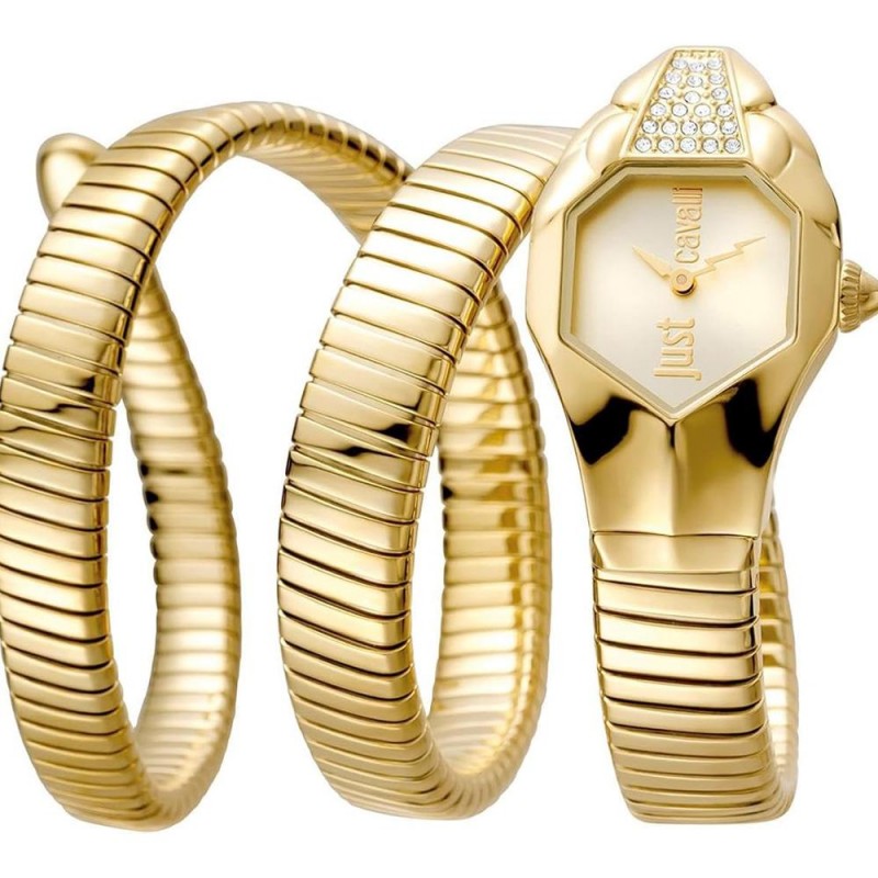 Just Cavalli Glam Snake дамски часовн�...