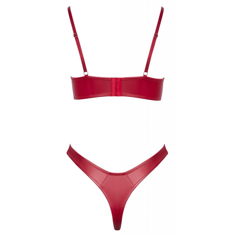 Cottelli Lingerie Wetlook сутиен комплект 22142373231R-bg