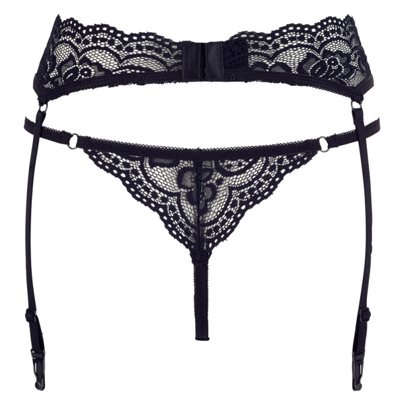 Cottelli Lingerie колан за жартиер и прашки 23218741051B-bg