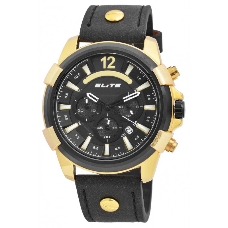 Elite EL0005 мъжки часовник Chronograph 2900194-001-bg