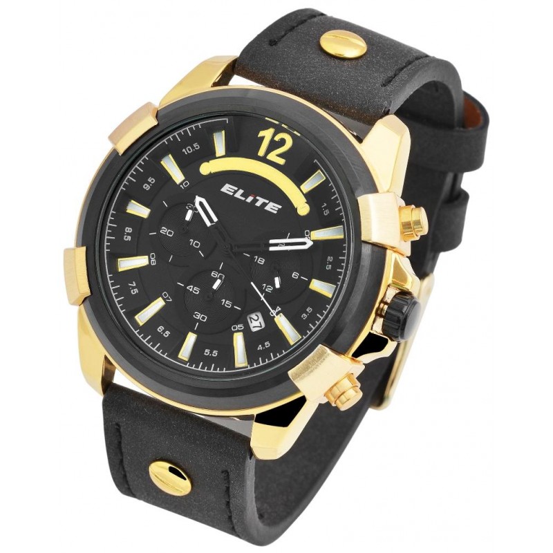 Elite EL0005 мъжки часовник Chronogra...