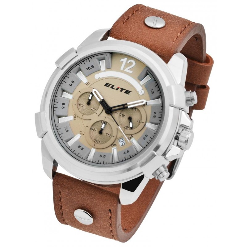 Elite EL0005 мъжки часовник Chronogra...