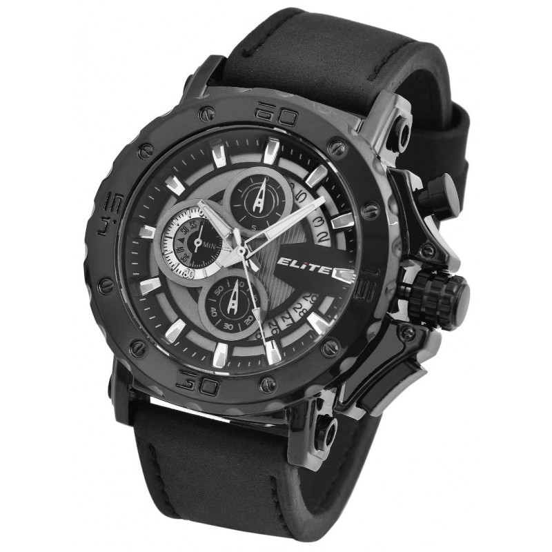 Elite EL0007 мъжки часовник Chronogra...