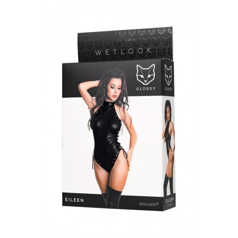 Glossy Eileen Wetlook боди 561100955042B-bg