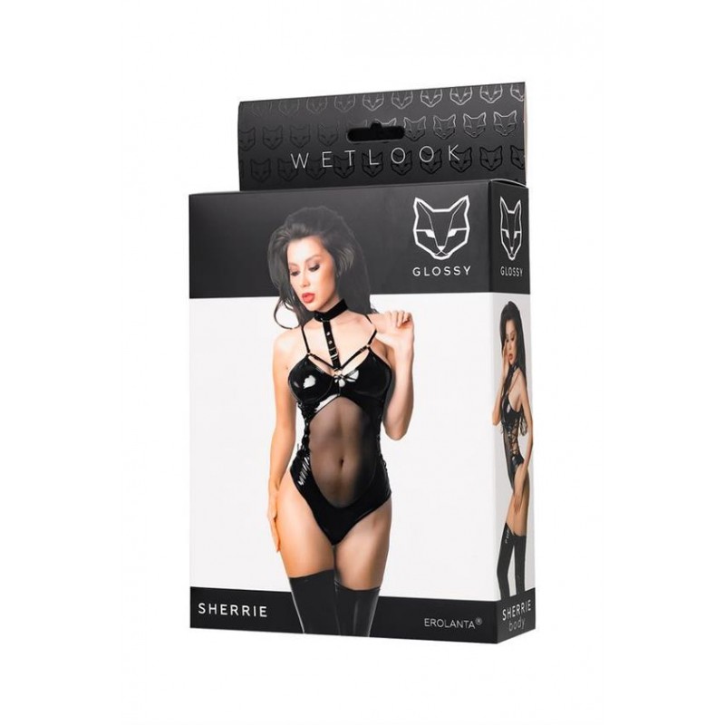 Glossy Sherrie Wetlook боди 561100955045B-bg