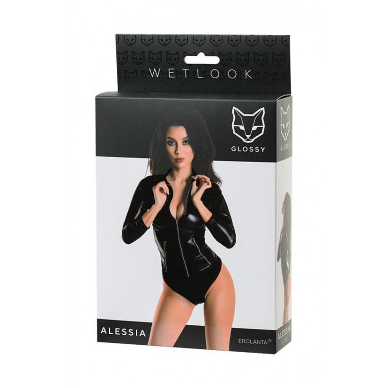 Glossy Alessia Wetlook боди 561100955024B-bg