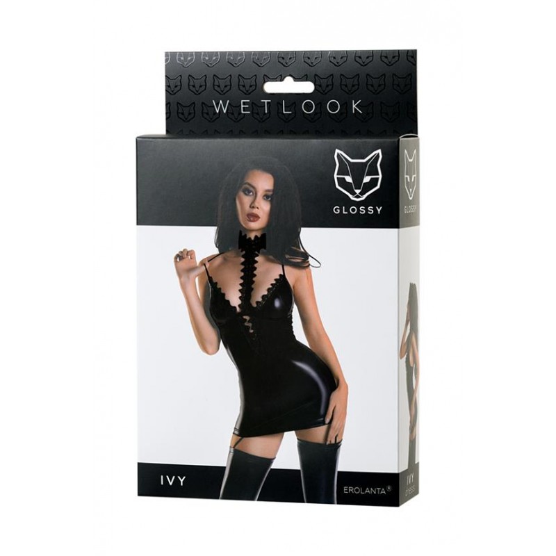 Glossy Ivy Wetlook рокля колие 561100955029B-bg