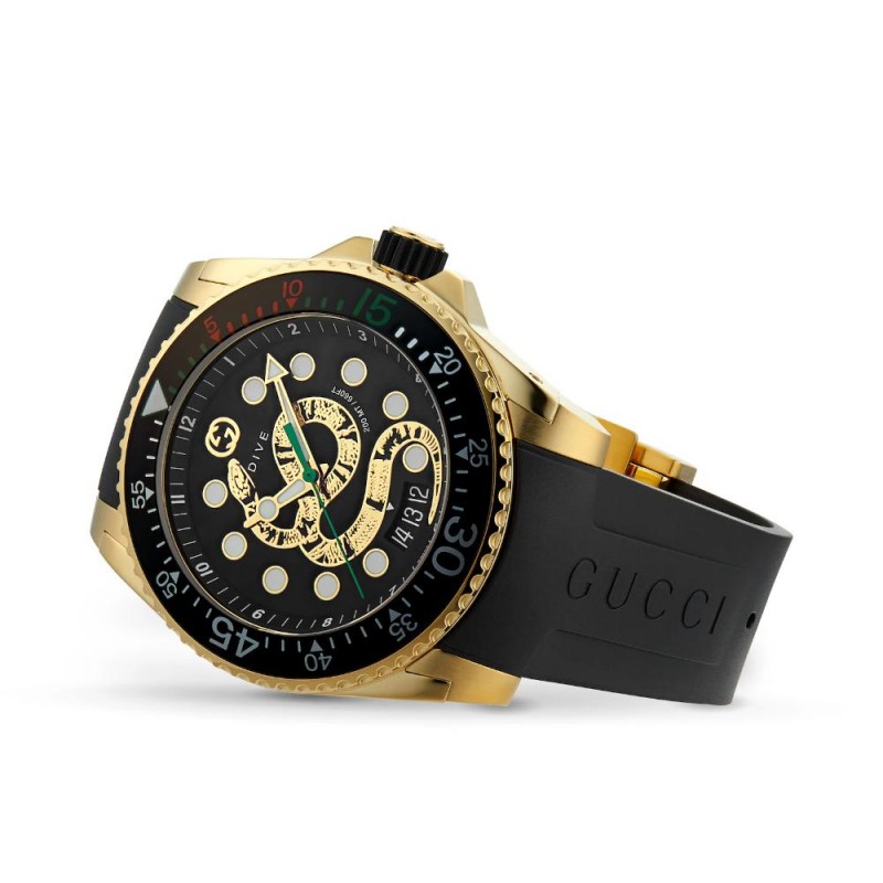 Gucci Dive мъжки часовник YA136219-bg