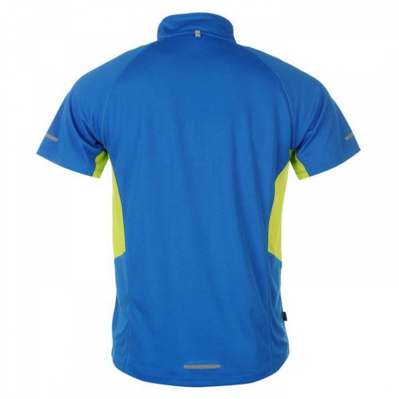 Karrimor тениска с къс ръкав и цип 451989Bl-E-bg