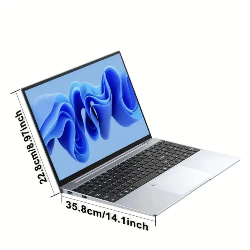 Kebe Лаптоп 15.6 FHD IPS LCD 16GB DDR4 1TB SSD KX1275450-bg