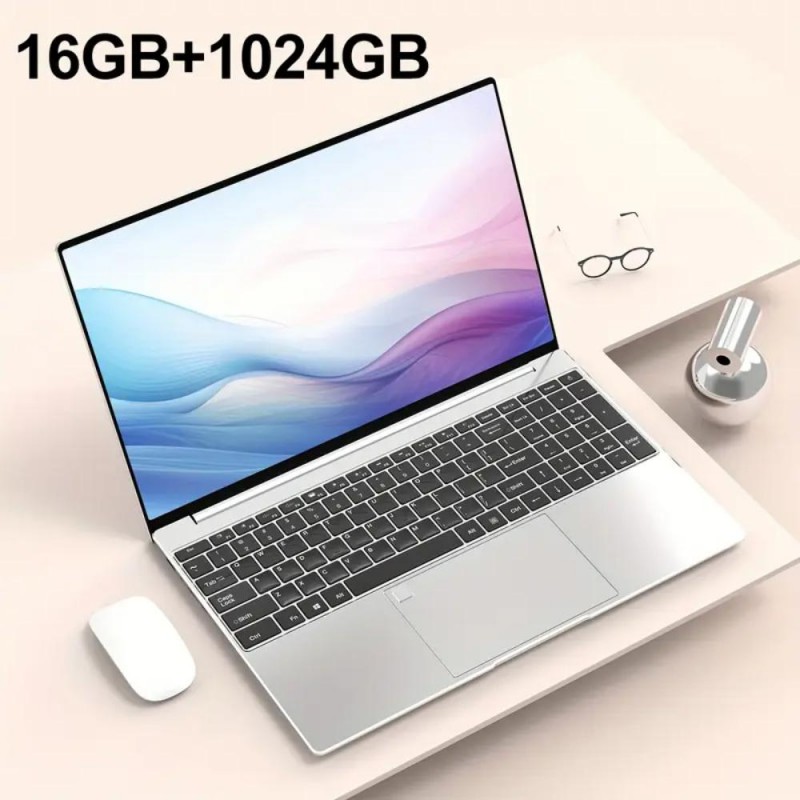 W&O Лаптоп 15.6 FHD 16GB DDR4 1TB SSD TJ1276376-bg