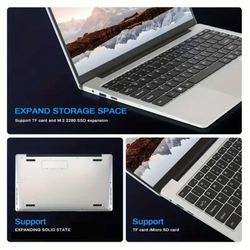 W&O Лаптоп 15.6 FHD 16GB DDR4 1TB SSD TJ1276376-bg