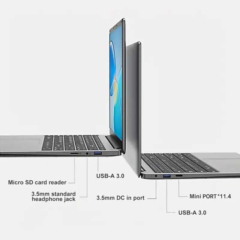W&O Лаптоп 15.6 IPS 16GB DDR4 1TB SSD XD1212710-bg