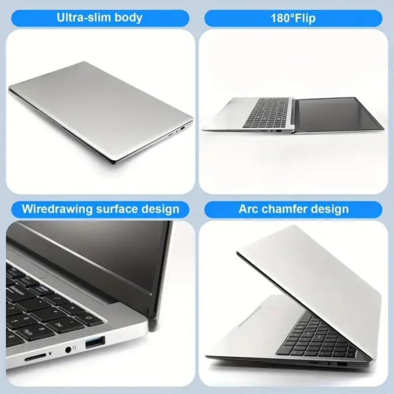 W&O Лаптоп 15.6 IPS 16GB DDR4 1TB SSD XD1212710-bg