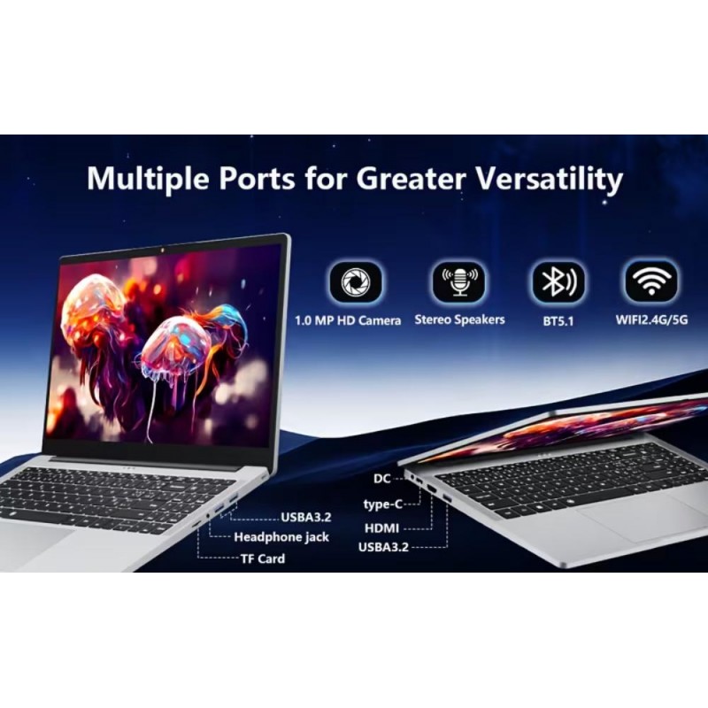 KUU G3PRO Лаптоп 15.6 16GB DDR4 512GB SSD RD10636386-bg