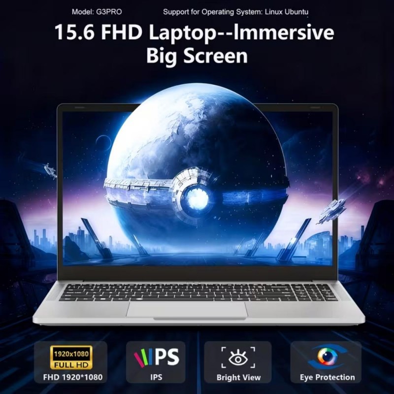 KUU G3PRO Лаптоп 15.6 16GB DDR4 512GB SSD RD10636386-bg