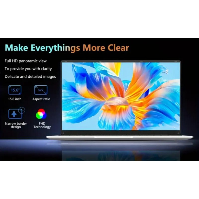 KUU ECOBOOK Лаптоп 15.6 8GB DDR4 256GB SSD WA178410-bg