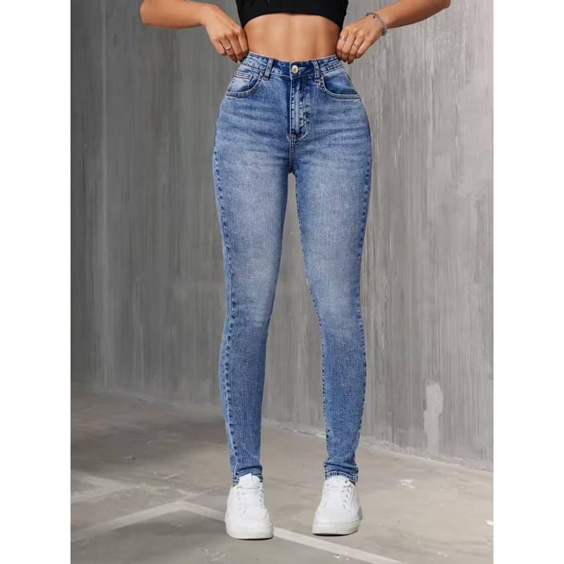 Laulia дамски Скини дънки Snowflake Fashion Stretch HU181033-Bl-bg