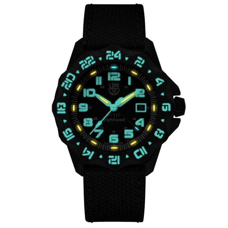 Luminox F-117 Nighthawk GMT Pilot мъжки часовник XA.6441-bg