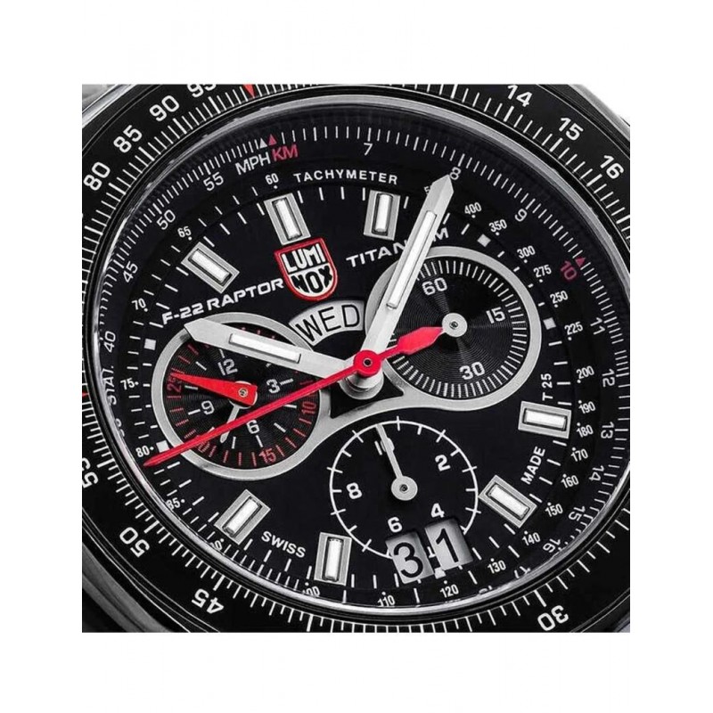 Luminox F-117 F-22 Raptor мъжки часовник Titanium Chronograph XA.9272-bg