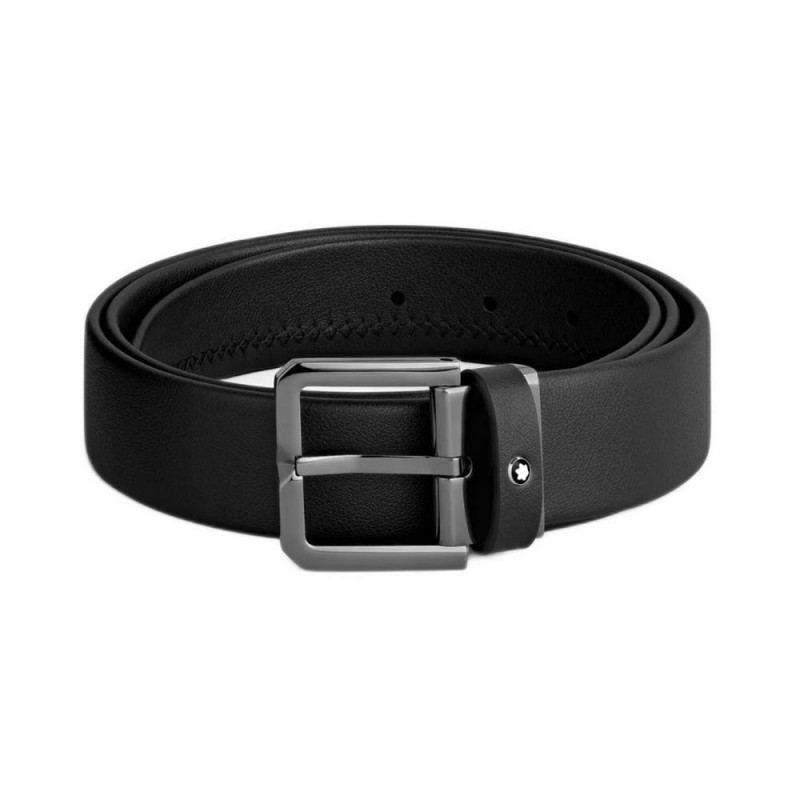 Montblanc Square Pin Buckle мъжки кожен ...