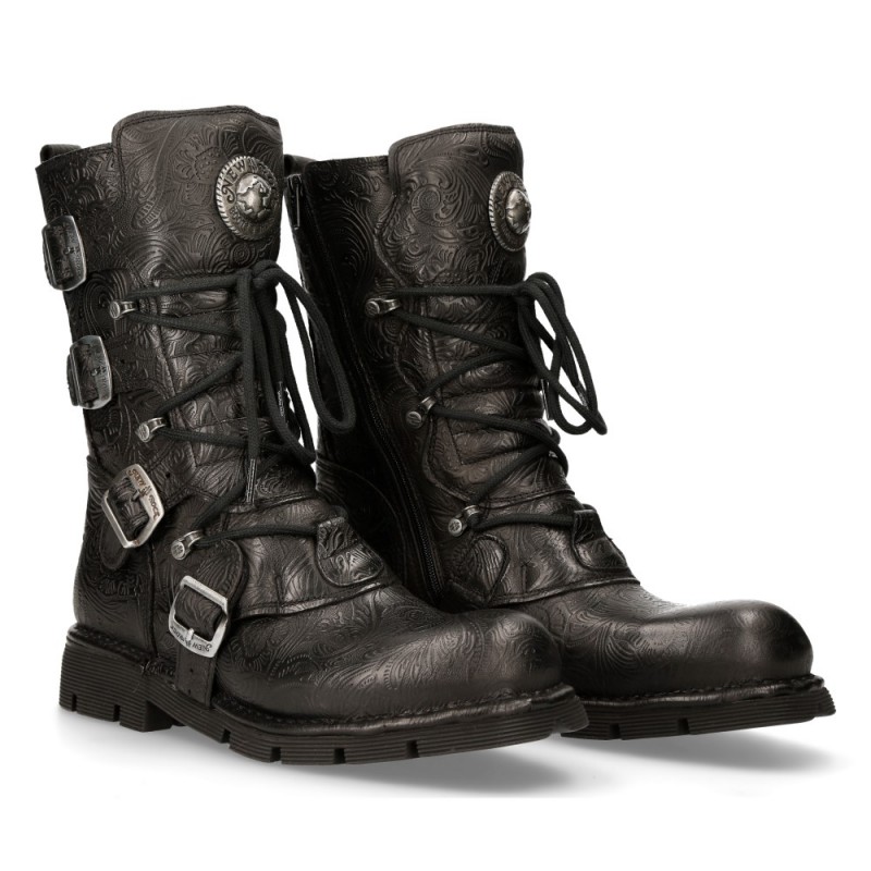 New Rock Black Planing ботуши M-1473-S43-bg