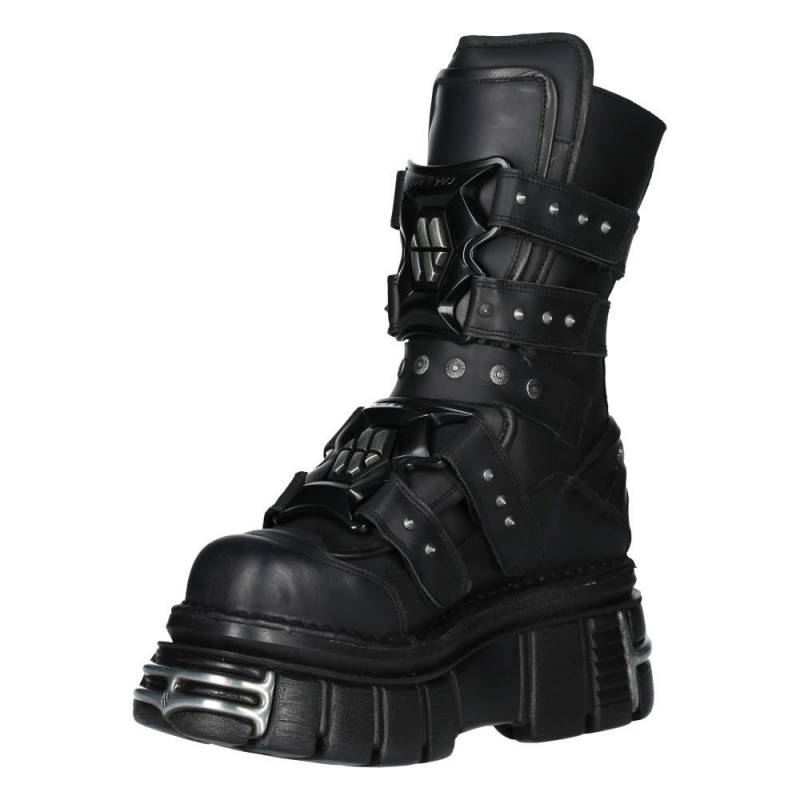 New Rock Ботуши M-MET422-S1-bg