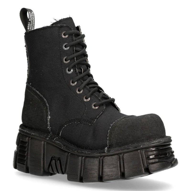 New Rock Black Tower Боти M-MILI083C-RC7-bg