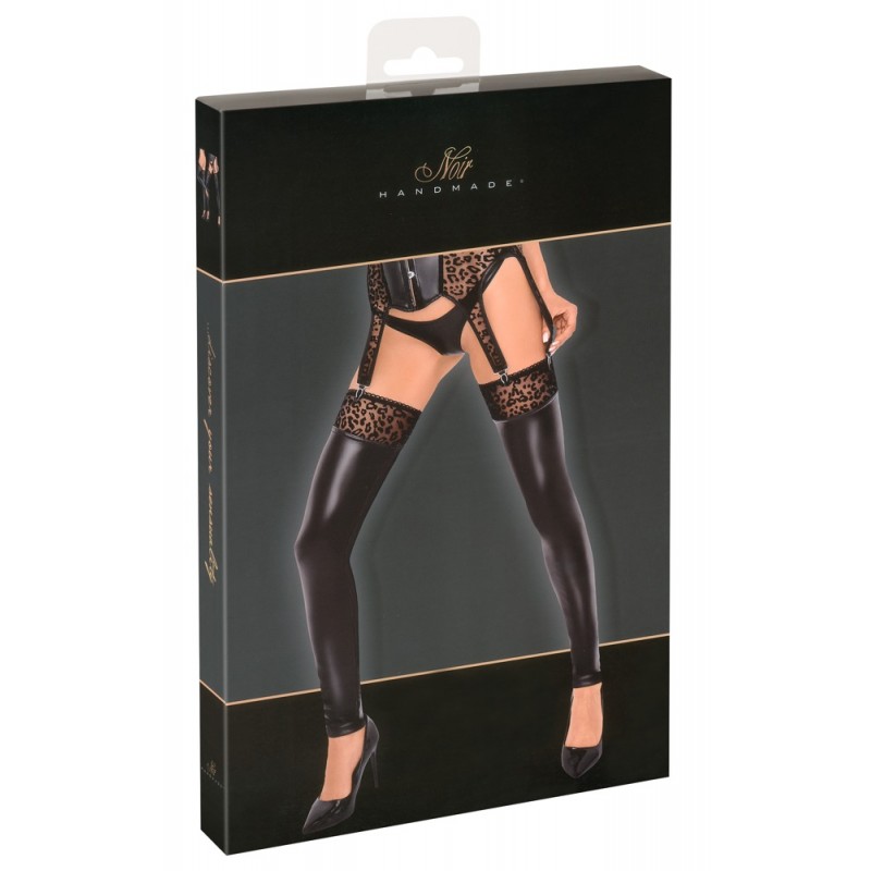 Noir Handmade Wetlook дамски чорапи 25404101021-E-bg