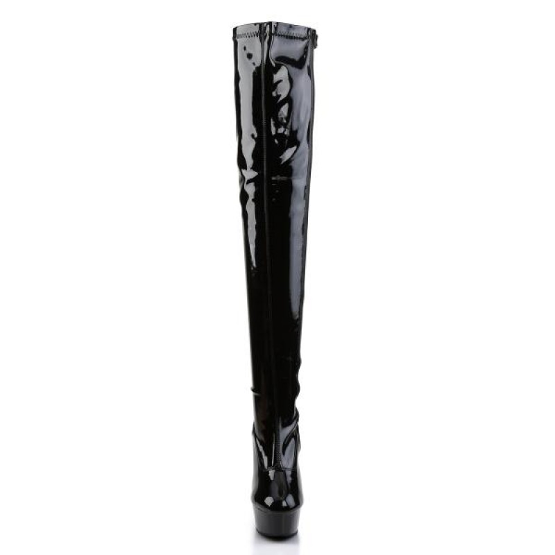 Pleaser чизми над коляното DELIGHT-3000 DEL3000/B/M-bg