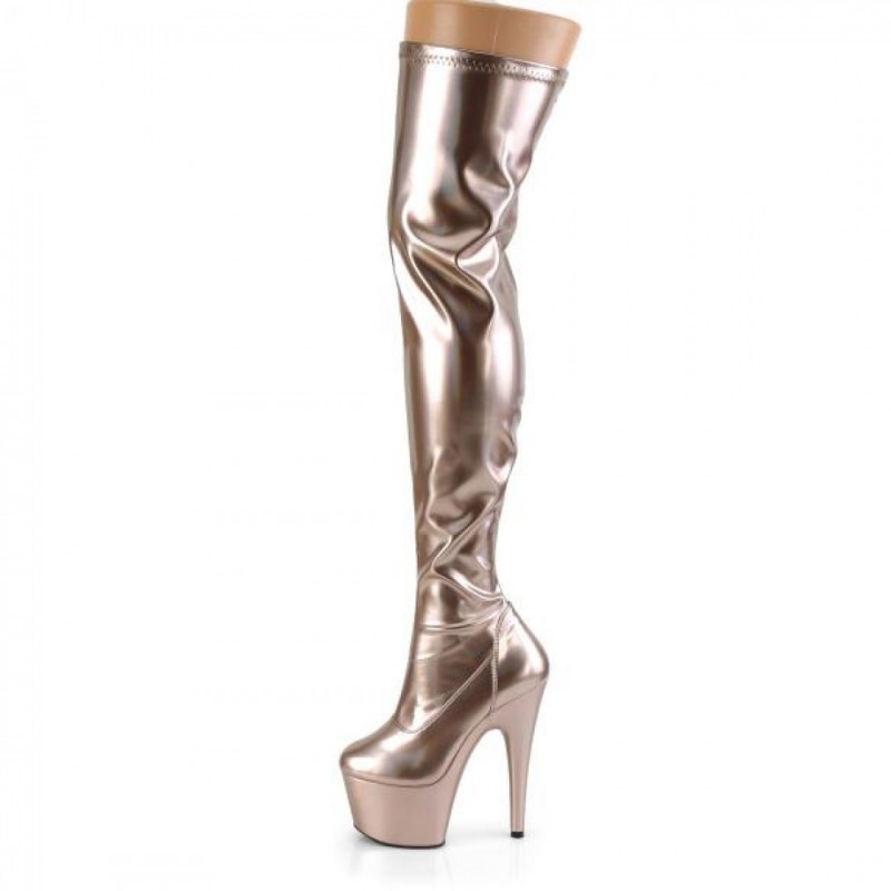 Pleaser чизми над коляното ADORE-3000HWR ADO3000HWR/ROGLDHG/M-bg