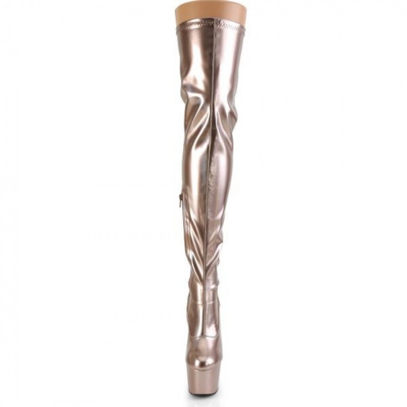 Pleaser чизми над коляното ADORE-3000HWR ADO3000HWR/ROGLDHG/M-bg