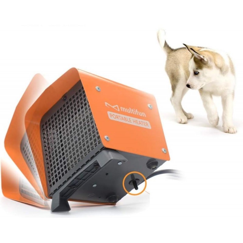 Multifun 2000W Керамичен портативен нагревател Holm5555-bg