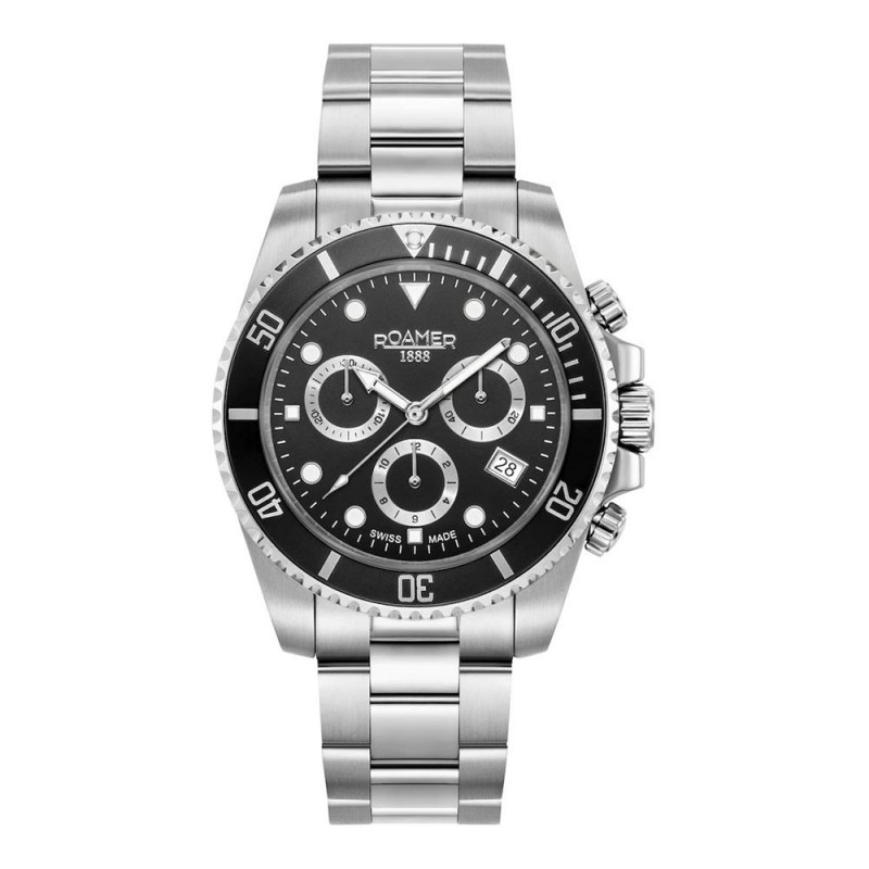 Roamer Deep Sea 100 мъжки часовник Chronograph 851837415520-bg