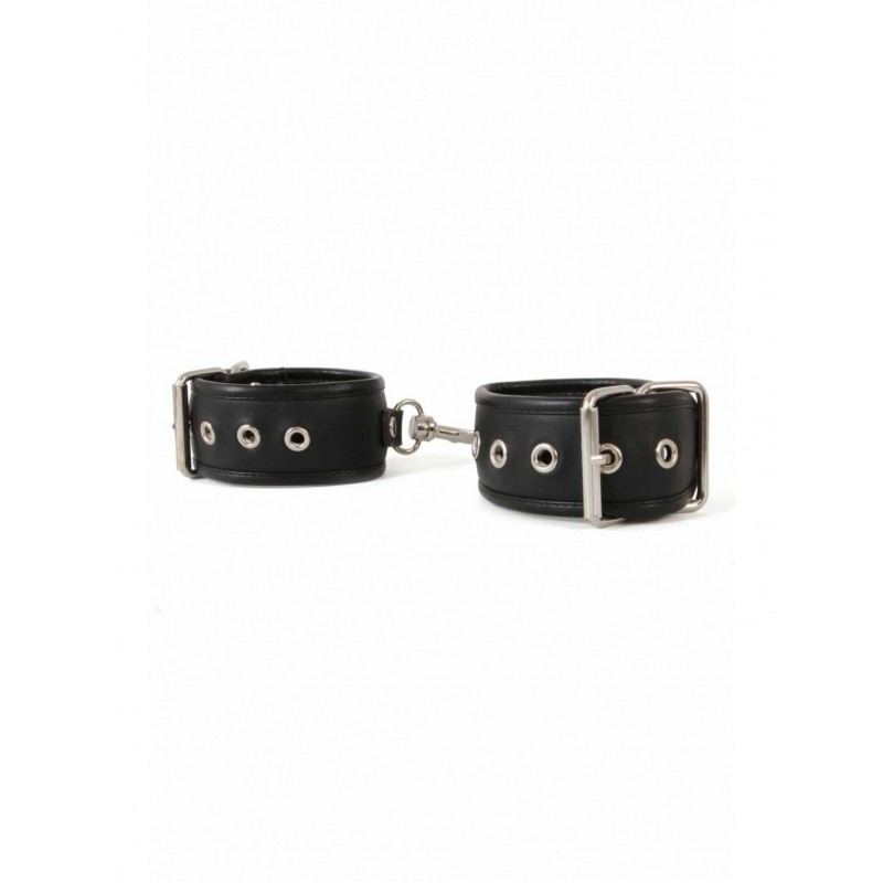 Spazm кожени белезници R1005-BK-bg