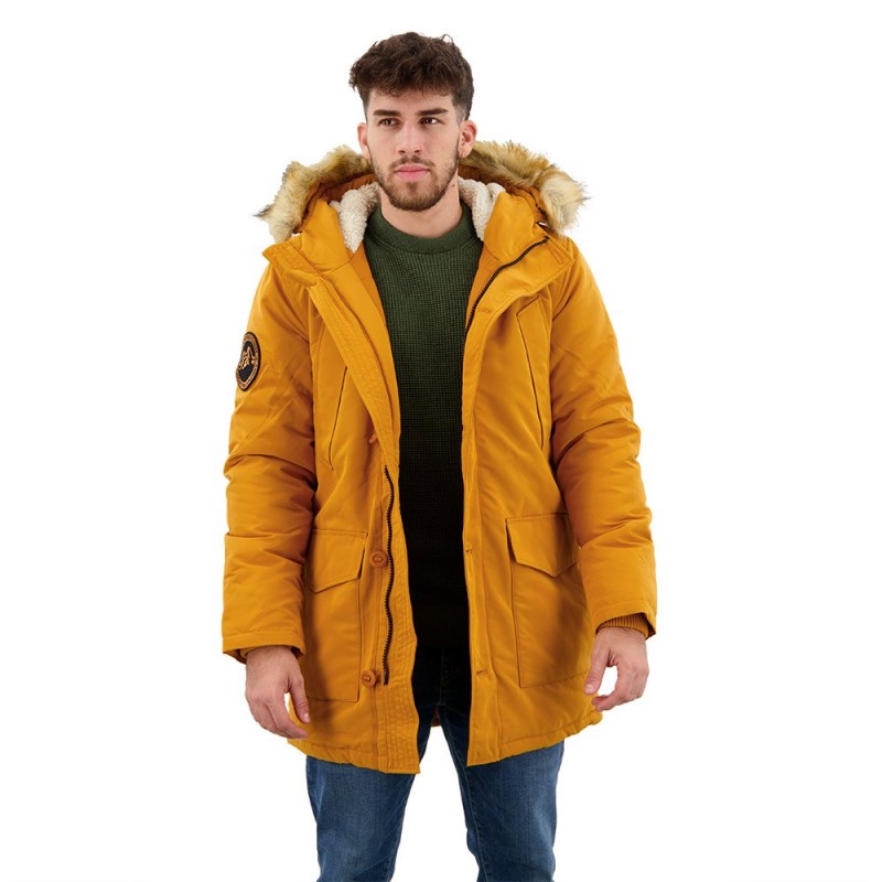 Superdry Everest Парка от екокожа 14...