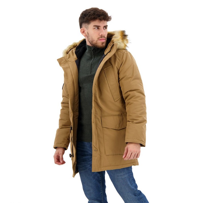 Superdry Everest Парка от екокожа 14...
