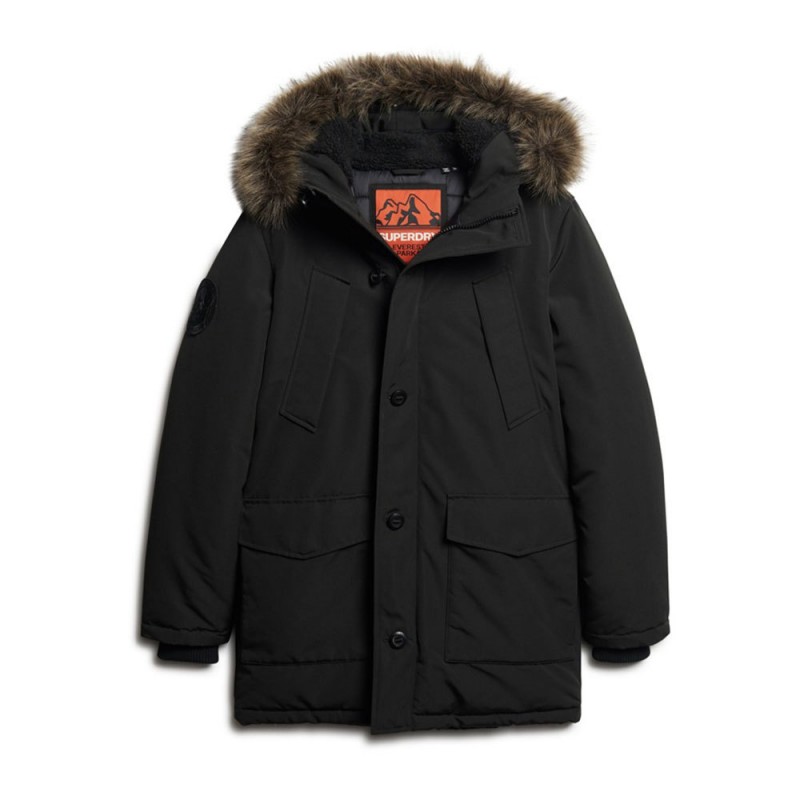 Superdry Everest Парка от екокожа 14...