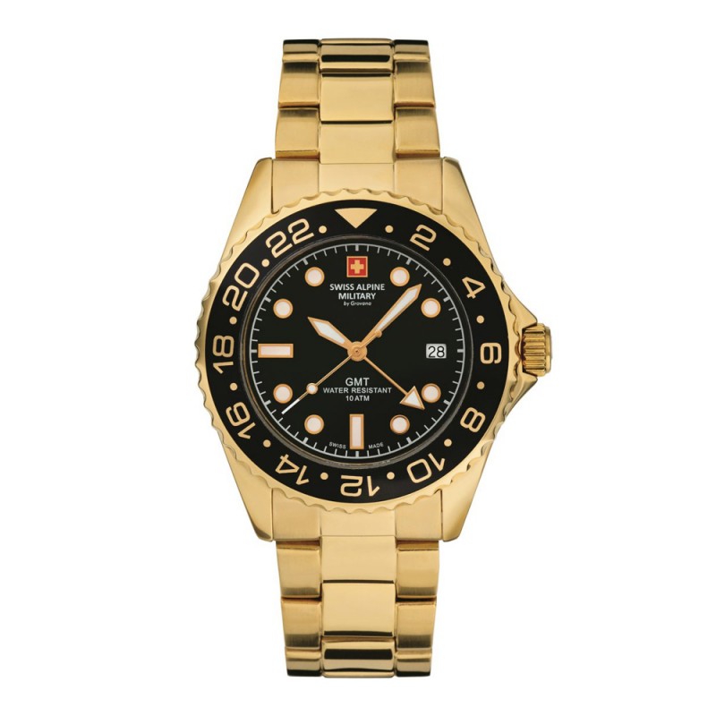 Swiss Alpine Military GMT мъжки часовн�...